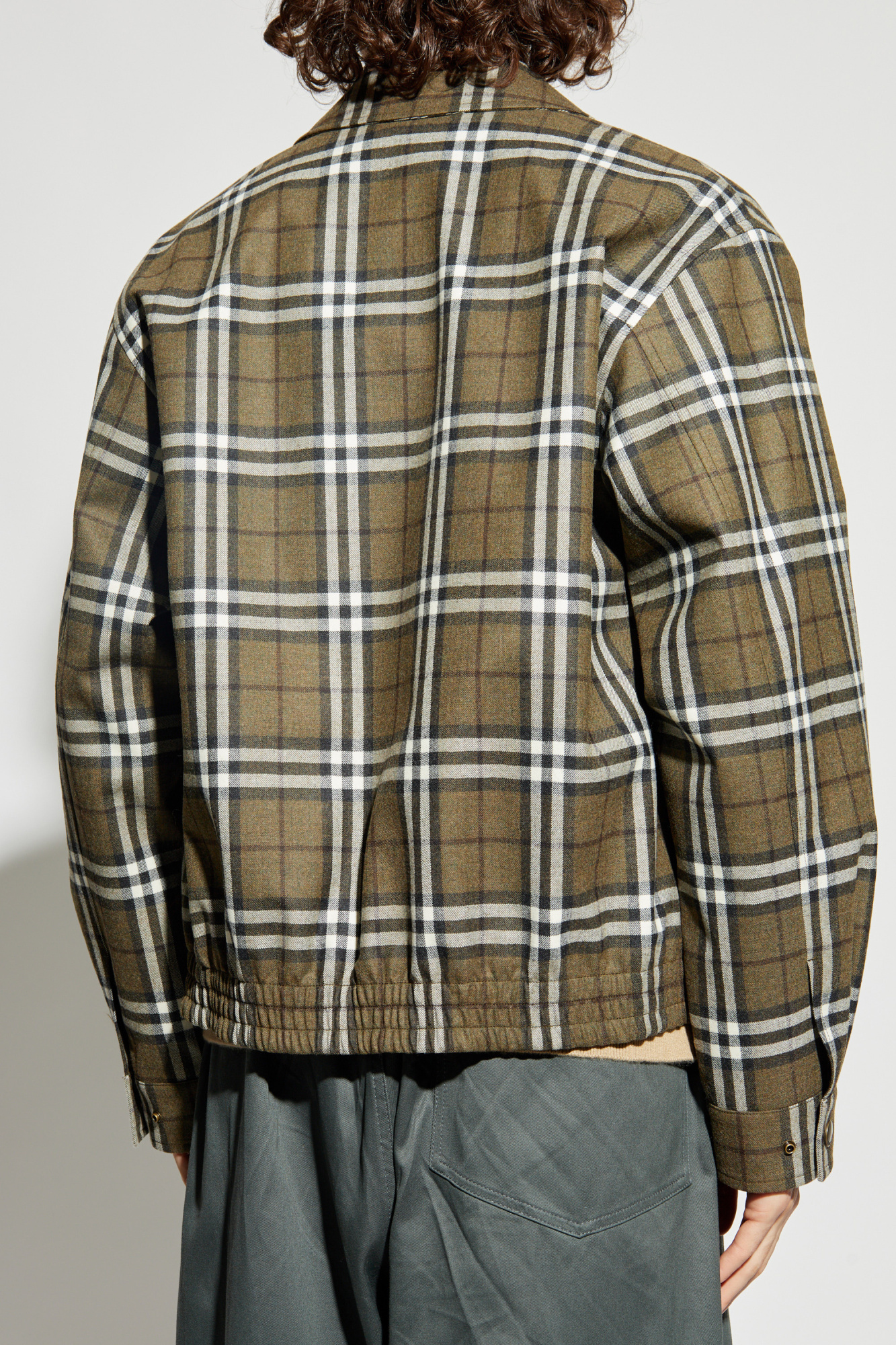 ジャケット BURBERRY Biscuit Wool Coat Kurtka Burberry London zamszowa M/L - Vintage Store